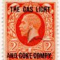 (I.B) George V Commercial Overprint : The Gas Light & Coke Company