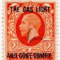 (I.B) George V Commercial Overprint : The Gas Light & Coke Company