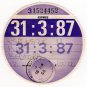 (I.B) GB Revenue : Car Tax Disc (Bedford Goods 1987)