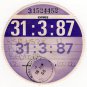 (I.B) GB Revenue : Car Tax Disc (Bedford Goods 1987)
