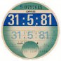 (I.B) GB Revenue : Car Tax Disc (Toyota Goods 1981)