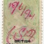 (I.B) British Bechuanaland Revenue : Duty 10/-