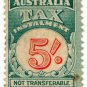 (I.B) Australia Revenue : Tax Instalment 5/-