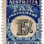 (I.B) Australia Revenue : Tax Instalment 15/-