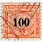 (I.B) Switzerland Railways : State Railways 100f