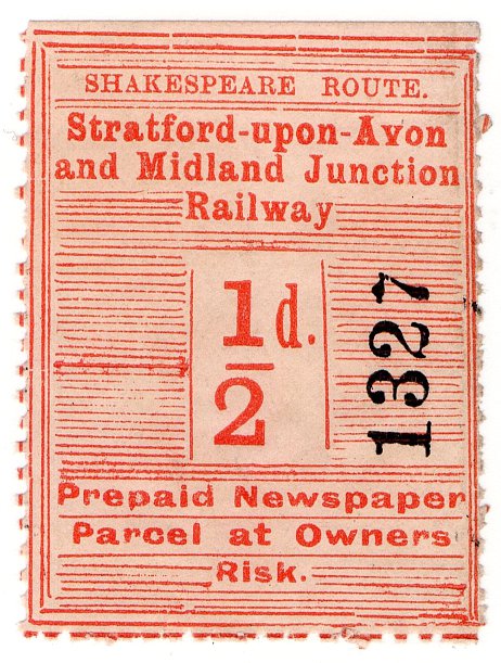 (I.B) Stratford-upon-Avon & Midland Junction Railway : Newspapers &Acirc;&frac12;d