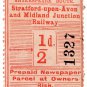 (I.B) Stratford-upon-Avon & Midland Junction Railway : Newspapers &Acirc;&frac12;d