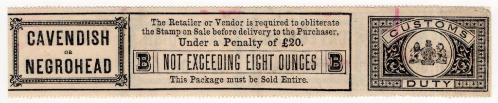 (I.B) QV Revenue : Cavendish Tobacco Duty - not exceeding 8oz