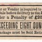 (I.B) QV Revenue : Cavendish Tobacco Duty - not exceeding 8oz