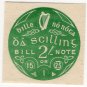 (I.B) Ireland Revenue : Bill or Note 2/-