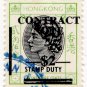 (I.B) Hong Kong Revenue : Contract Note $2 on 25c OP