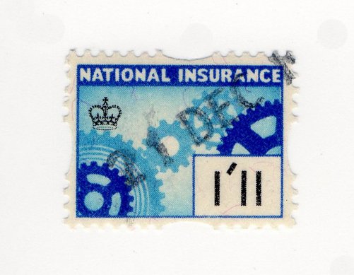 (I.B) Elizabeth II Revenue : National Insurance 1/11d