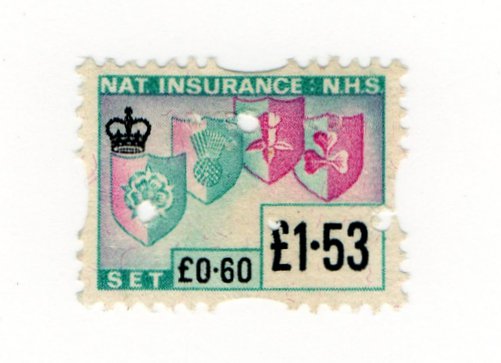 (I.B) Elizabeth II Revenue : National Insurance &Acirc;&pound;1.53
