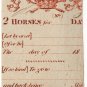 (I.B) George III Revenue : Horse Duty