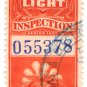 (I.B) Canada Revenue : Electric Light Inspection $3