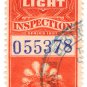 (I.B) Canada Revenue : Electric Light Inspection $3
