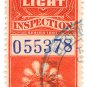 (I.B) Canada Revenue : Electric Light Inspection $3