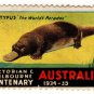 (I.B) Australia Cinderella : Victoria Centenary 1934 (Platypus)