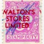 (I.B) Australia - NSW Revenue : Stamp Duty 3d (Walton's Stores overprint)