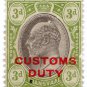 (I.B) Transvaal Revenue : Customs Duty 3d