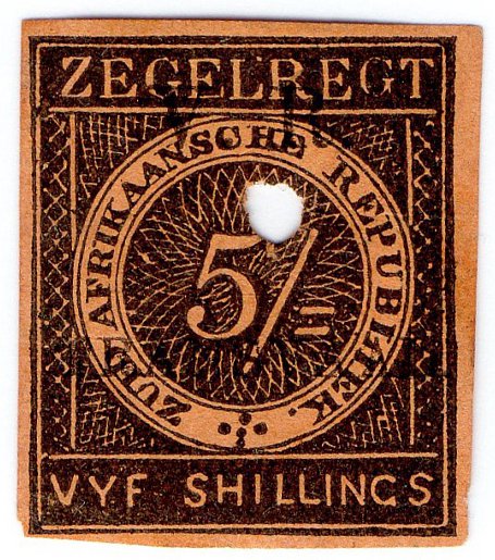 (I.B) Transvaal Revenue : Duty 5/- (VRI)