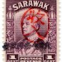 (I.B) Sarawak Revenue : Japanese Occupation OP 1c (second overprint)