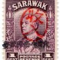 (I.B) Sarawak Revenue : Japanese Occupation OP 1c (second overprint)