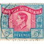(I.B) South Africa Revenue : Duty Stamp 5/- (language error)
