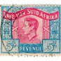 (I.B) South Africa Revenue : Duty Stamp 5/- (language error)