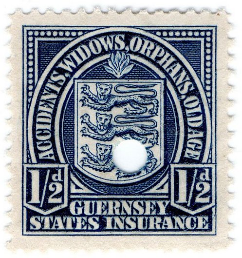 (I.B) Guernsey Revenue : Insurance 1/2d