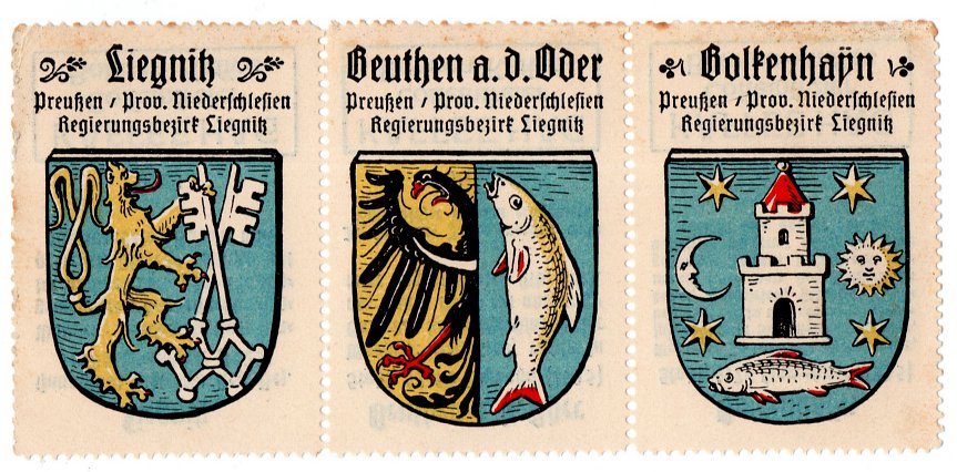 (I.B) Germany Cinderella : Kaffee Hag Promotional Stamps (Coats of Arms)