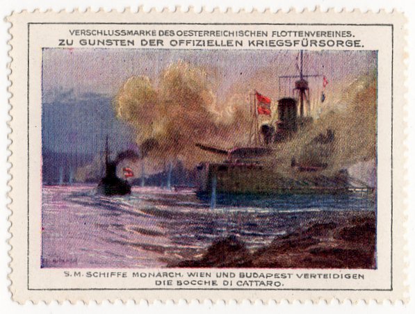 (I.B) Germany Cinderella : U-Boat & Submarine Labels (Seaman's Charity 1915)