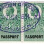 (I.B) George V Revenue : Passport 10/- (Foreign Office)