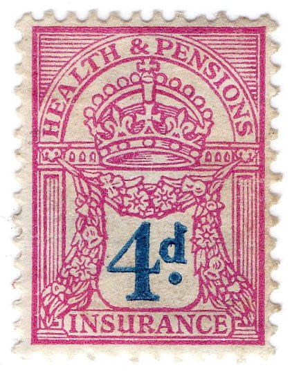 (I.B) George V Revenue : Health & Pensions Insurance 4d