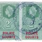 (I.B) Elizabeth II Revenue : Police Courts 4/-