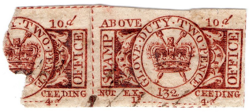 (I.B) George II Revenue : Glove Duty 2d