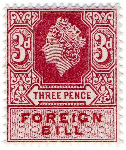 (I.B) Elizabeth II Revenue : Foreign Bill 3d