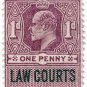 (I.B) Edward VII Revenue : Law Courts (Scotland) 1d