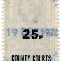 (I.B) Elizabeth II Revenue : County Courts (Northern Ireland) 25p