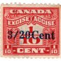 (I.B) Canada Revenue : Excise Duty 3/20c on 1/10c OP
