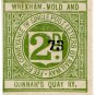 (I.B) Wrexham, Mold & Connah's Quay Railway : Letter Stamp 2d