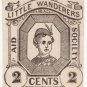 (I.B) US Local Post : Little Wanderers 2c