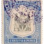 (I.B) Rhodesia/British Central Africa Revenue : Duty 2/6d (consular)