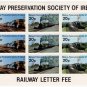 (I.B) Ireland Cinderella : Railway Preservation Society Mini-Sheet