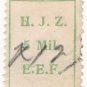 (I.B) Palestine Revenue : Hejaz Railway 5m