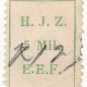 (I.B) Palestine Revenue : Hejaz Railway 5m