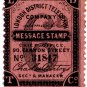 (I.B) London District Telegraph Company 6d
