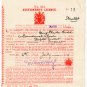 (I.B) George V Revenue : Auctioneer's Licence £10 (Shepton Mallet 1914)