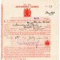 (I.B) George V Revenue : Auctioneer's Licence &Acirc;&pound;10 (Shepton Mallet 1914)