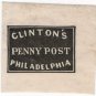 (I.B) US Local Post : Clinton's Penny Post